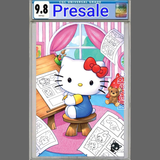 Hello Kitty and Friends Hello World #1 CGC 9.8 1:50 Uminga Virgin Variant PRESAL