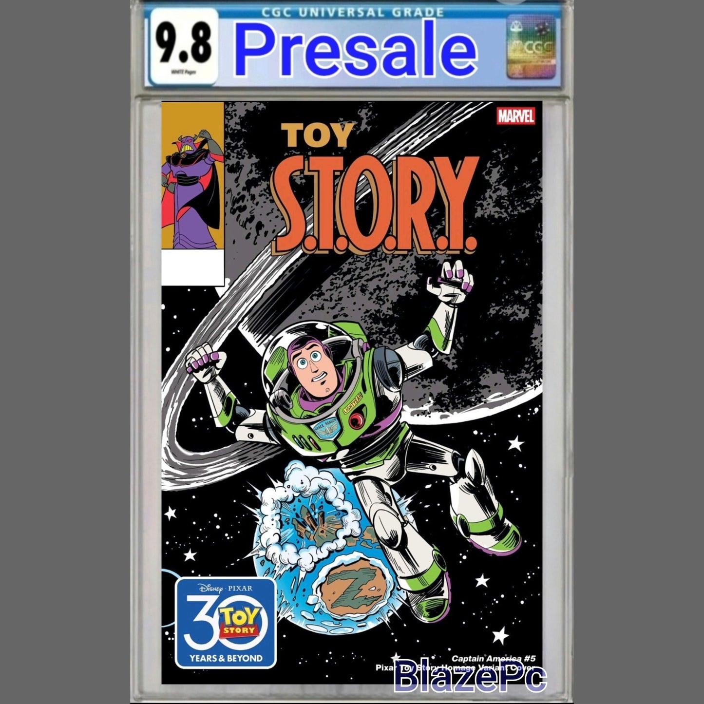 Captain America #5 CGC 9.8 Forcelloni Pixar Toy Story Homage Variant PRESALE