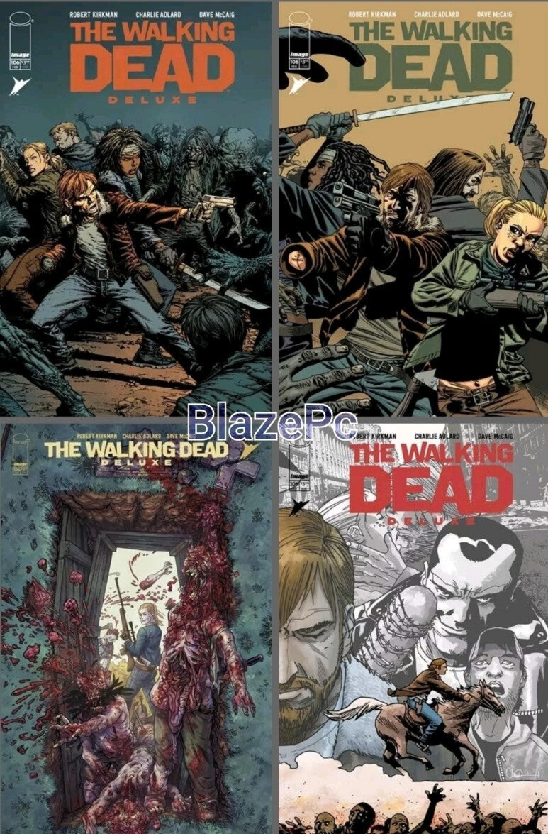 Walking Dead Deluxe #106 Cover A B C D Variant Set Option Image Comics 2025 NM