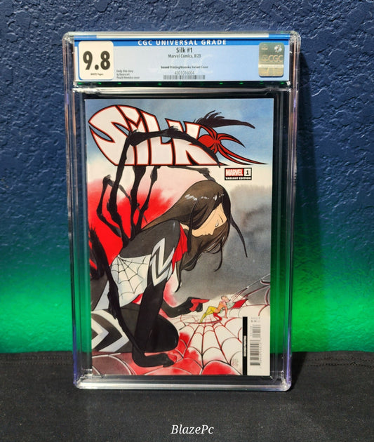 Silk #1 CGC 9.8 1:25 2nd Print Momoko Variant Emily Kim VHTF Rare Marvel 2023