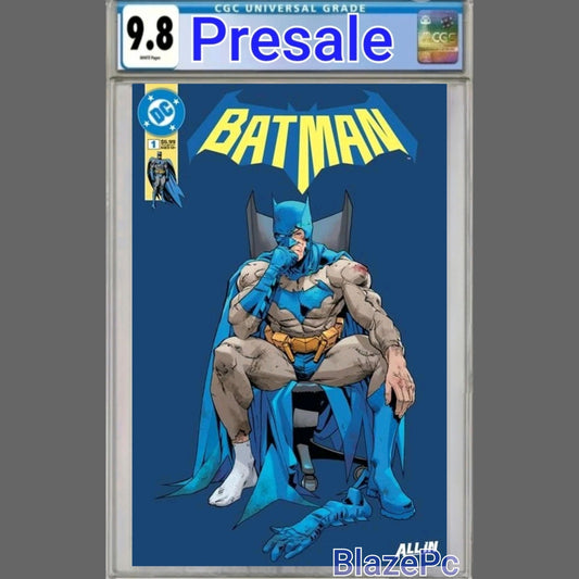 Batman #1 CGC 9.8 2nd Print Cover D Jorge Jimenez Variant DC 2025 PRESALE