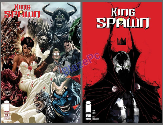 King Spawn #21 Cover A B Variant Set Options Image Comics 2023 NM