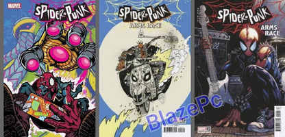 Spider-Punk Arms Race #2 Cover A B C Variant Set or 1:25 Options 2024 NM