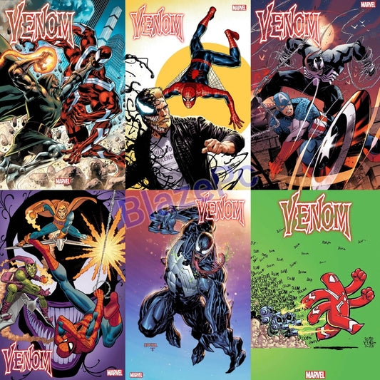 Venom #25 Cover A B C D E F Foil Variant Set Options Ewing Marvel 2023 NM