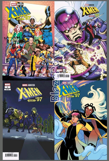 X-Men 97 Season Two #1 Cover A B C D Variant Set Options Foxe Marvel Presale 6/3