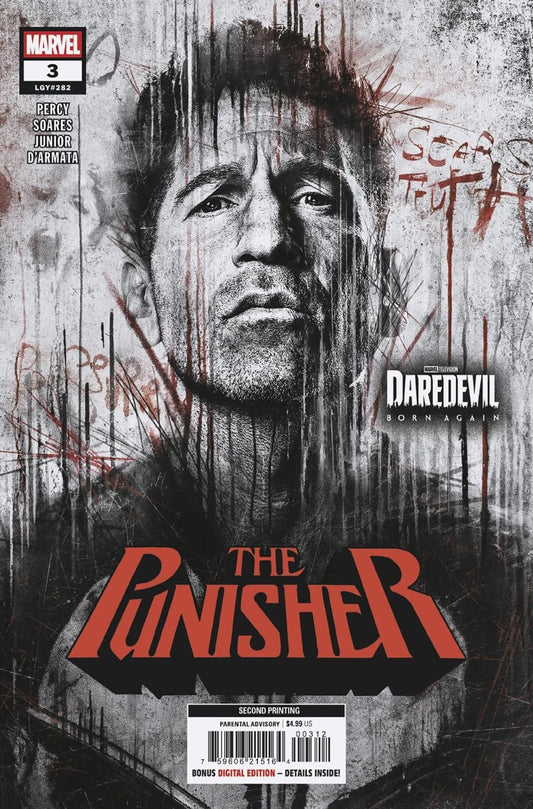 Punisher #3 2nd Print Marvel Television Jon Bernthal Variant 2026 Presale 6/10