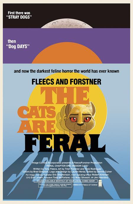 Feral #1 Cover A B C Variant Set or 1:10 1:25 1:50 1:100 Options Image 2024 NM