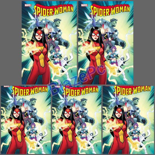 Spider-Woman #7 2nd Print Medina Variant Bundle Options Marvel 2024 NM