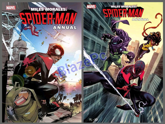 Miles Morales Spider-Man Annual #1 Cover A B Variant Set Options 2024 NM