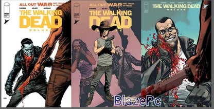 Walking Dead Deluxe #126 Cover A B C Variant Set Options Image 2025 Presale 12/3