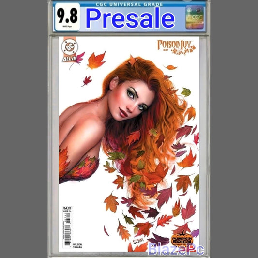 Poison Ivy #37 CGC 9.8 Cover E Szerdy Pumpkin Spicy Variant DC 2025 PRESALE