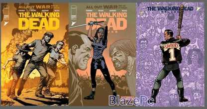 Walking Dead Deluxe #120 Cover A B C Variant Set Option 2025 Presale 9/3