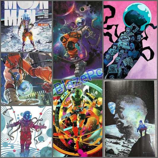 Moon Man #1 A B C Variant Set or 1:20 1:25 1:50 1:100 Options Cudi Image 2024 NM