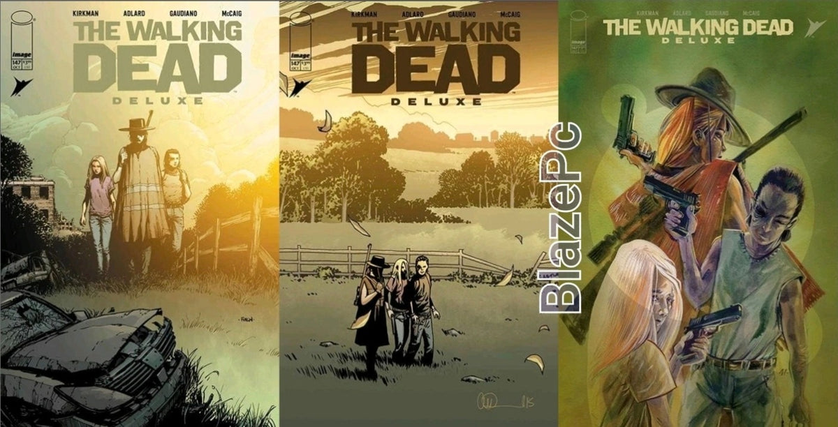 Walking Dead Deluxe #147 Cover A B C Variant Set Options 2026 Presale 10/21