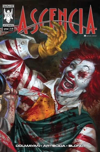 Ascencia #29 Cover A B Variant Set 1:15 Options Wake Entertainment Presale 10/8
