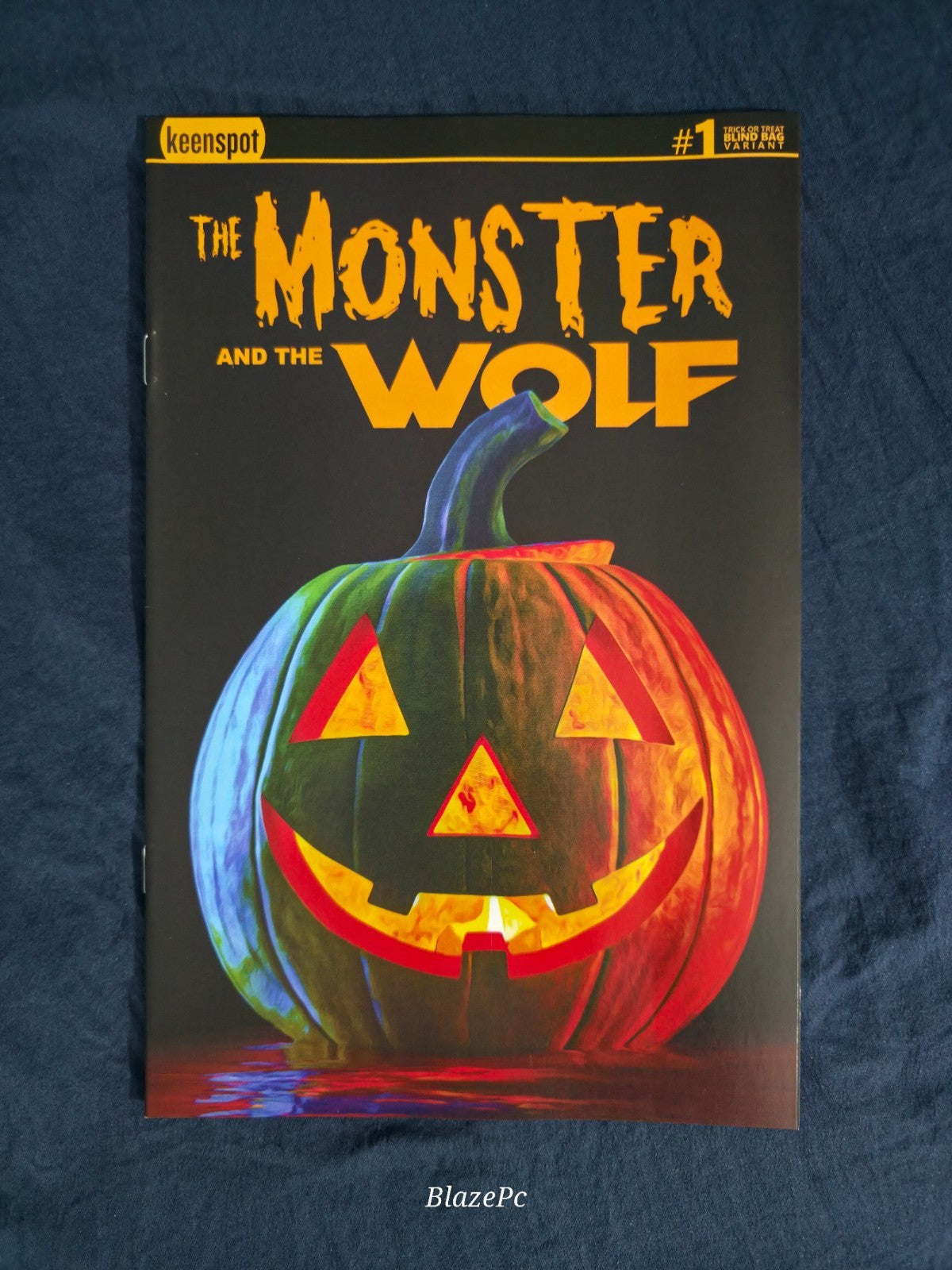 Mark Spears Monsters The Monster & The Wolf #1 A16 Pumpkin Jack o Lantern NM