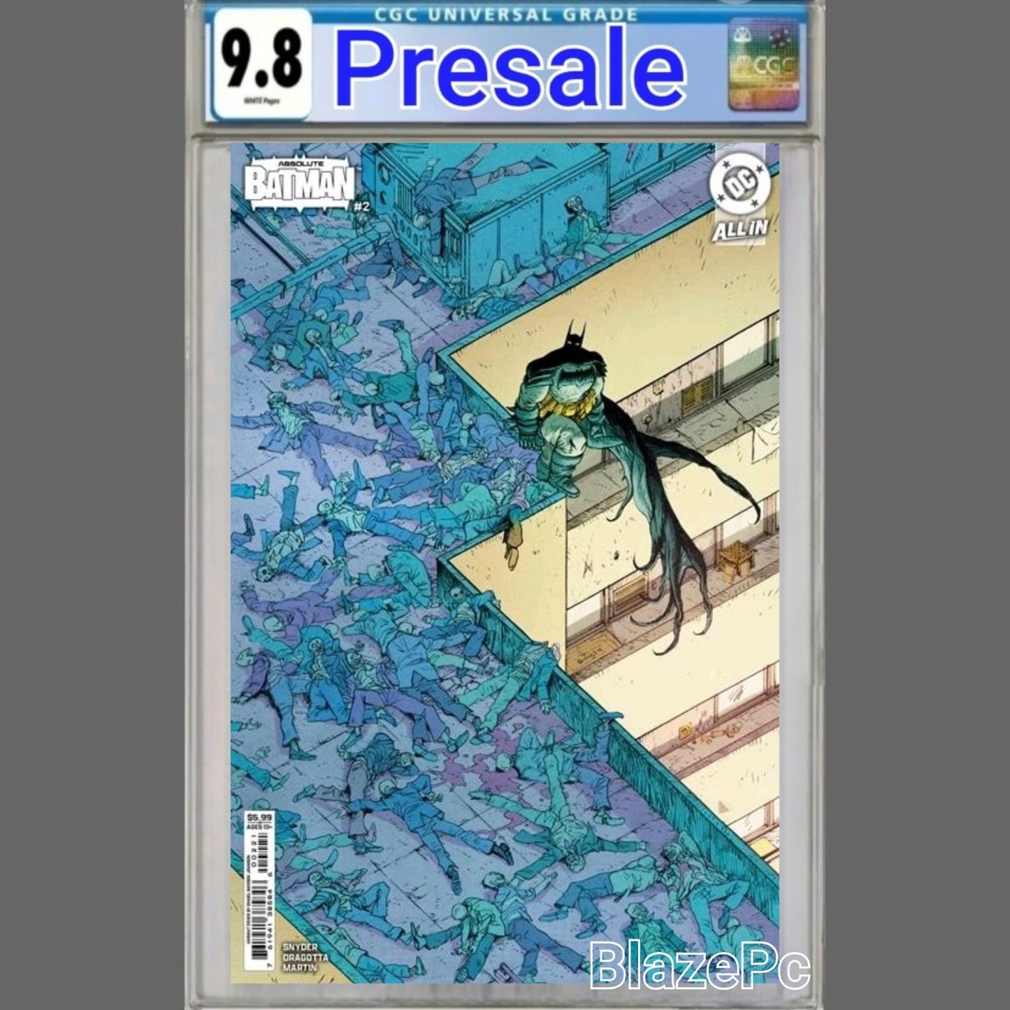 Absolute Batman #2 CGC 9.8 Cover B 1st Print Daniel Warren Johnson DC PRESALE