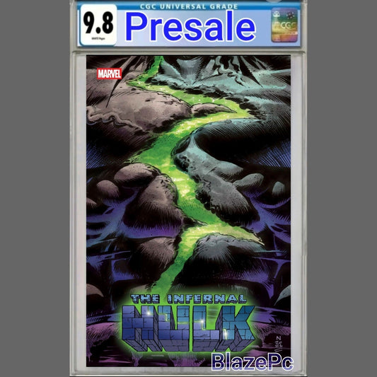 Infernal Hulk #1 CGC 9.8 Nic Klein Promo Variant 1st Print Marvel 2025 PRESALE