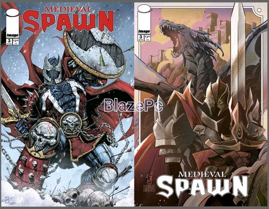 Medieval Spawn #3 Cover A B Variant Set Options Image Comics 2025 NM