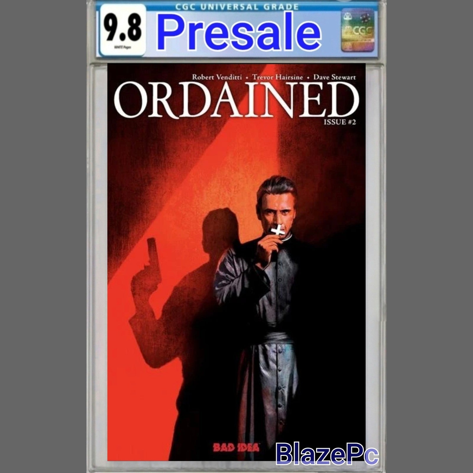 Ordained #2 CGC 9.8 Cover C Alex Maleev 1st Print Bad Idea 2026 PRESALE