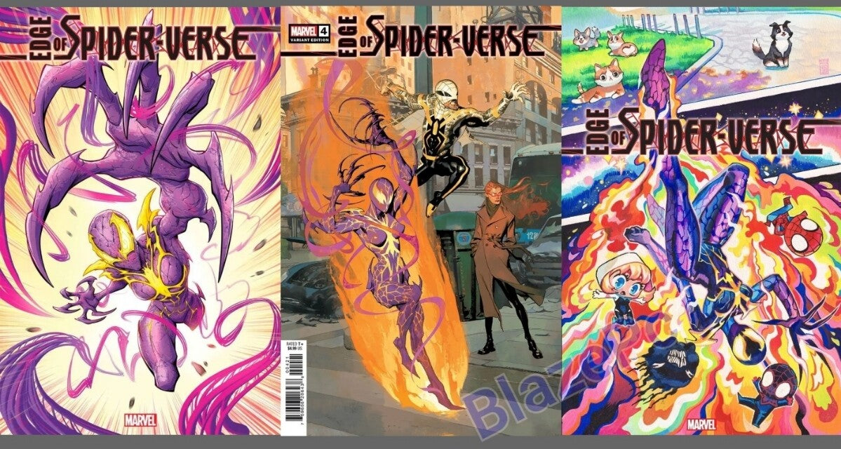 Edge of Spider-Verse #4 Cover A B C Variant Set or 1:25 Options Marvel 2023 NM
