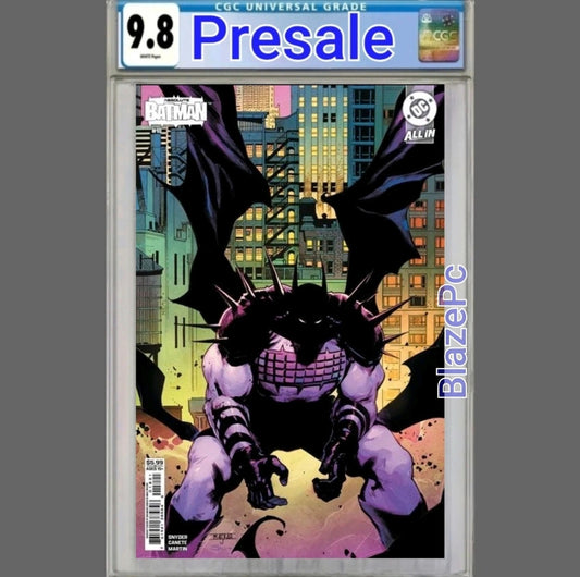 Absolute Batman #18 CGC 9.8 1st Print Cover B Mahmud Asrar Variant DC PRESALE