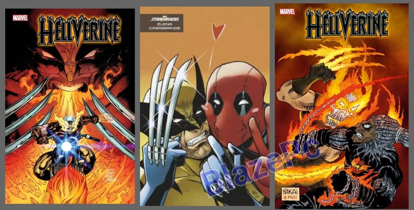 Hellverine #3 Cover A B C Variant Set Option Percy Cassagrande Sakai Marvel 2024