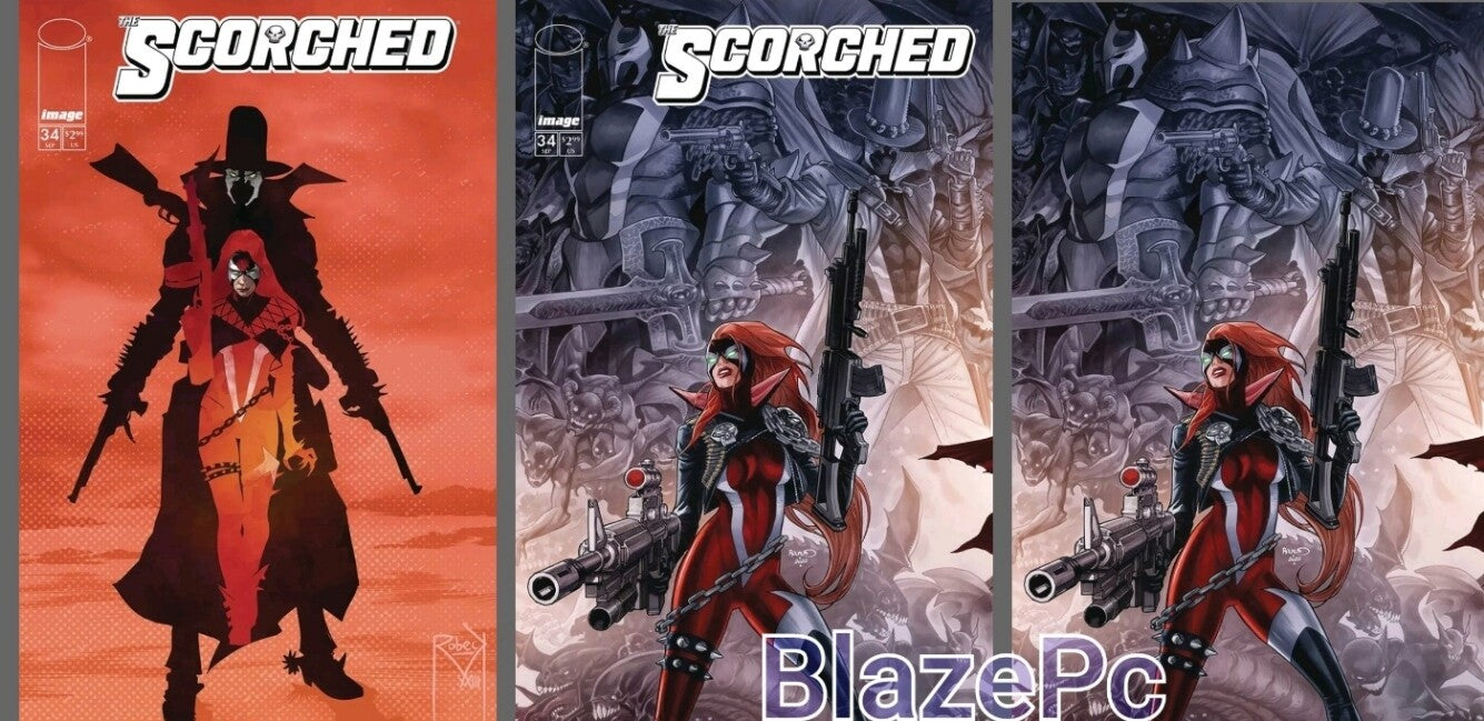 Spawn Scorched #34 Cover A B C Variant Set Options Image 2024 NM