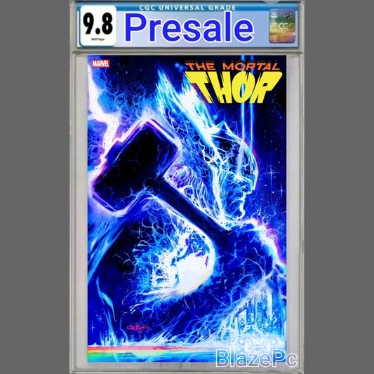 Thor #1 CGC 9.8 Patrick Gleason FOIL Variant Marvel 2025 PRESALE