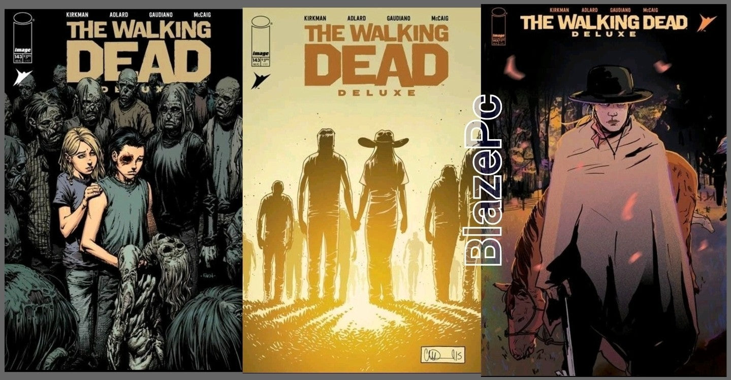 Walking Dead Deluxe #143 Cover A B C Variant Set Options 2026 Presale 8/19
