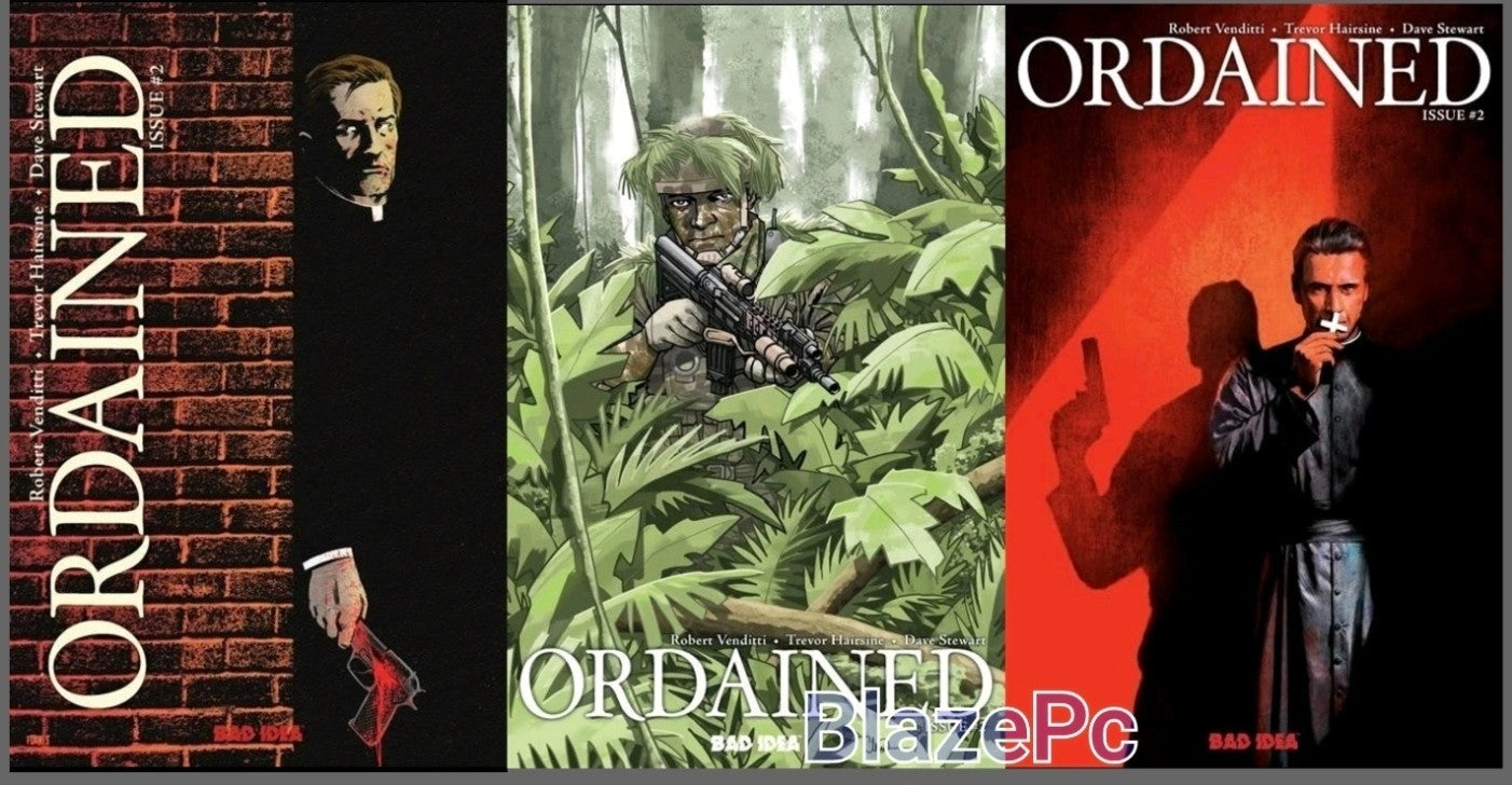 Ordained #2 Cover A B C Variant Set or 1:20 Options Bad Idea 2026 Presale 1/21