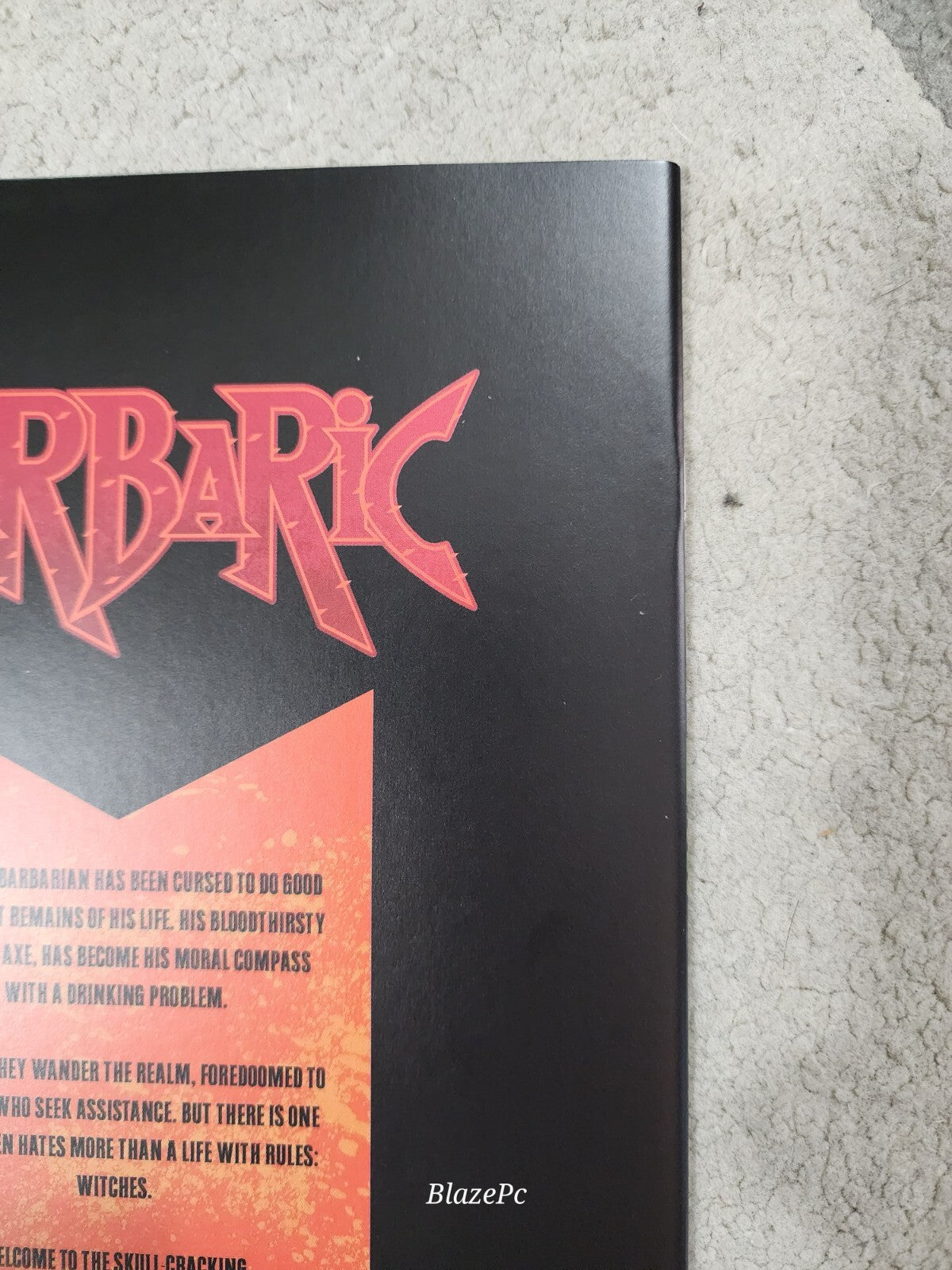 Barbaric #1 1st Print Cover A Moreci Gooden Vault Comics 2021 Lots of Pics NM