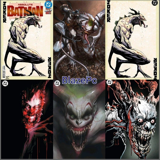 Absolute Batman #15 2nd Print Cover A B C D E F Variant Set Options Presale 2/11