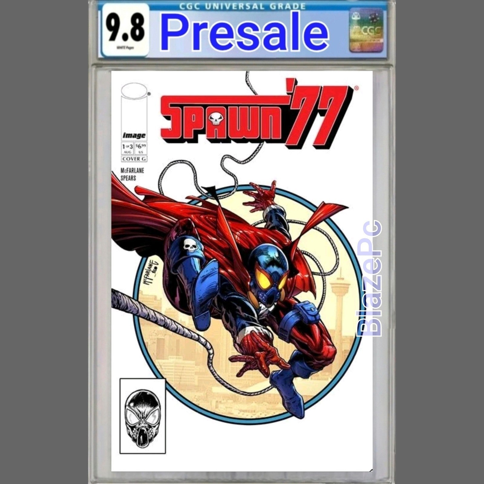 Spawn 77 #1 CGC 9.8 1:50 Todd McFarlane Variant Image Comics 2026 PRESALE
