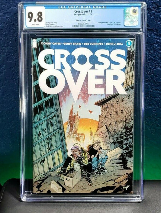 Crossover #1 CGC 9.8 1:10 Incentive Variant Image Comics Donny Cates 
