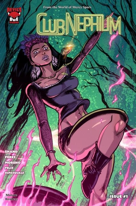 Club Nephilim #1 A B C Variant Set 1:10 Options Devils Due 2026 Presale 5/27