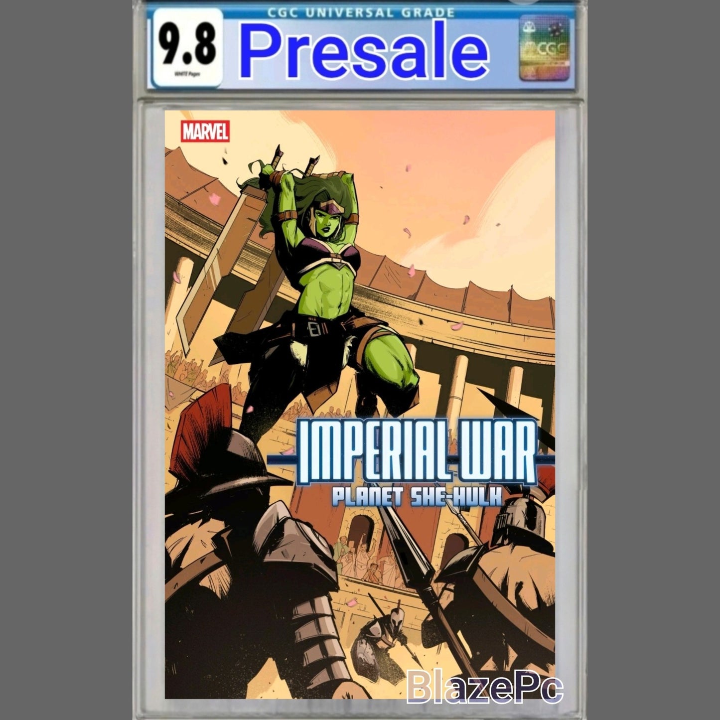 Imperial War She-Hulk #3 CGC 9.8 1:25 Nogi San Variant 2025 PRESALE
