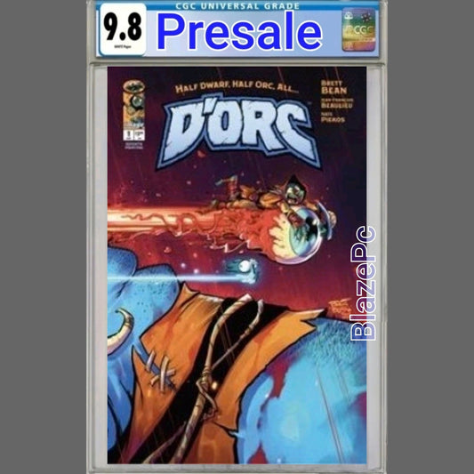 Dorc #1 CGC 9.8 7th Print Brett Bean Wraparound Variant Image 2026 Presale
