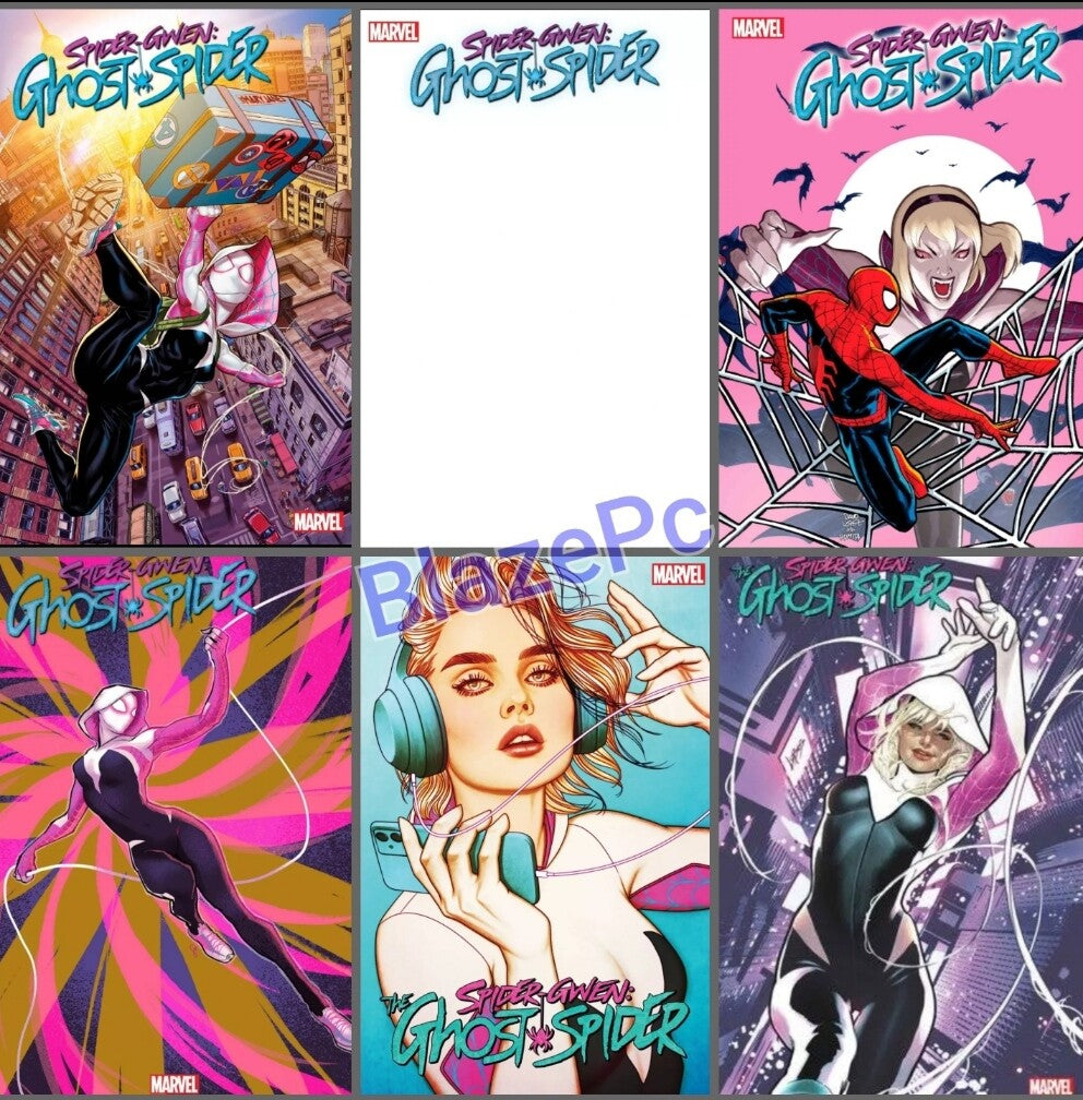 Spider-Gwen Ghost-Spider #1 A B C D E F Variant Set or 1:50 1:100 Option 2024 NM