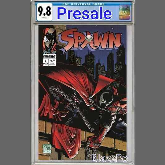 Spawn The Curse of Sherlee Johnson #1 CGC 9.8 Cover E #5 Reprint Variant PRESALE