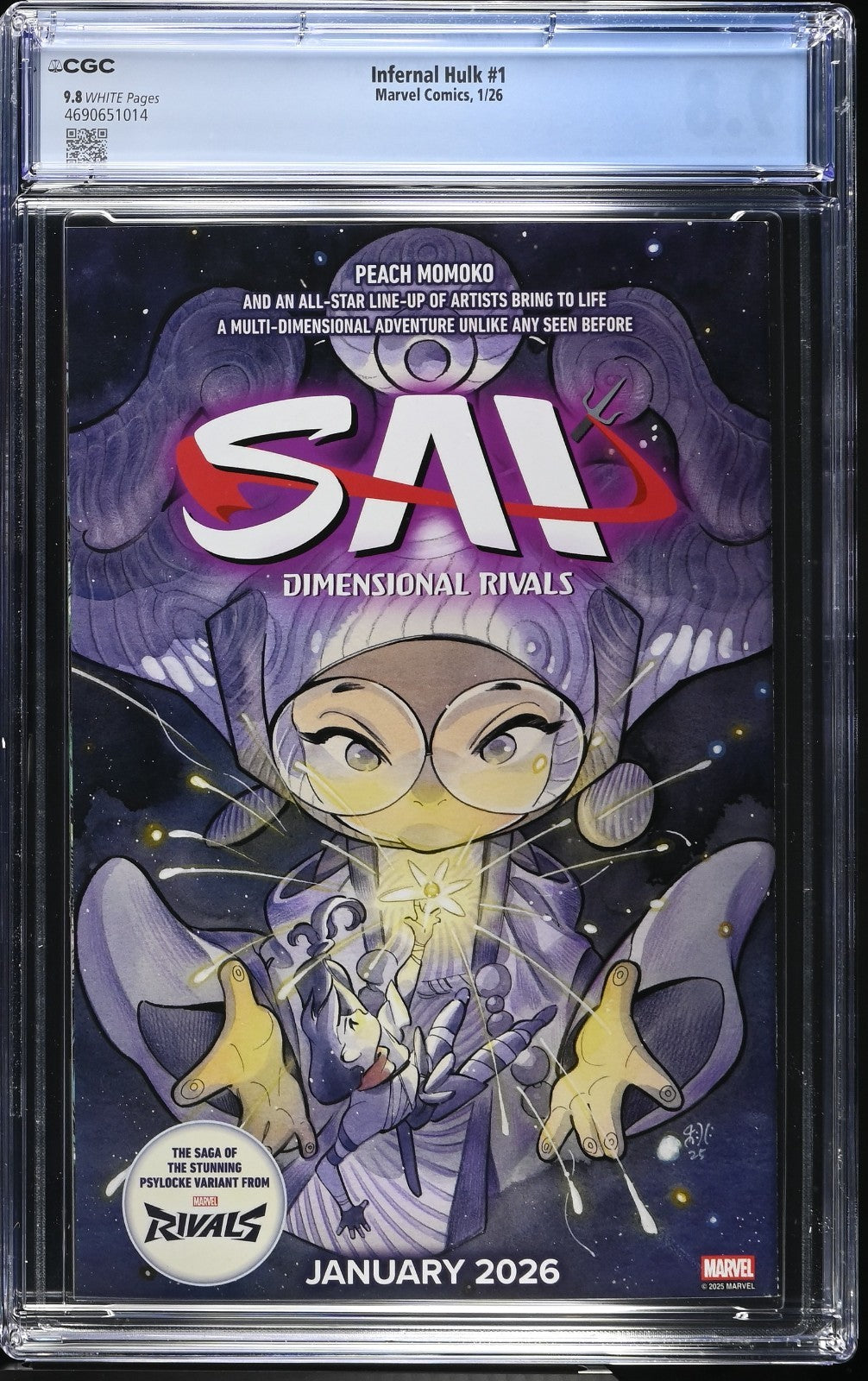 Infernal Hulk #1 CGC 9.8 Nic Klein Cover A 1st Print Marvel Comics 2025