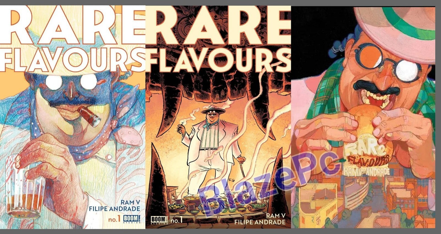 Rare Flavours #1 Cover A B Variant Set or 1:10 Option Boom! Studios NM 2023