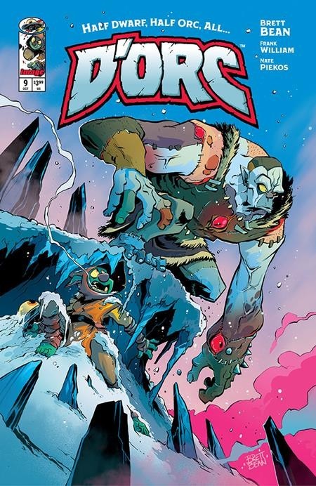 Dorc #9 Cover A B C Variant Set Options Brett Bean Image Comics Presale 10/21