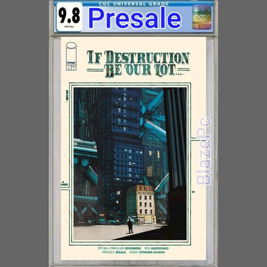 If Destruction Be Our Lot #1 CGC 9.8 Cover A Macdonald Image Comics 2026 PRESALE