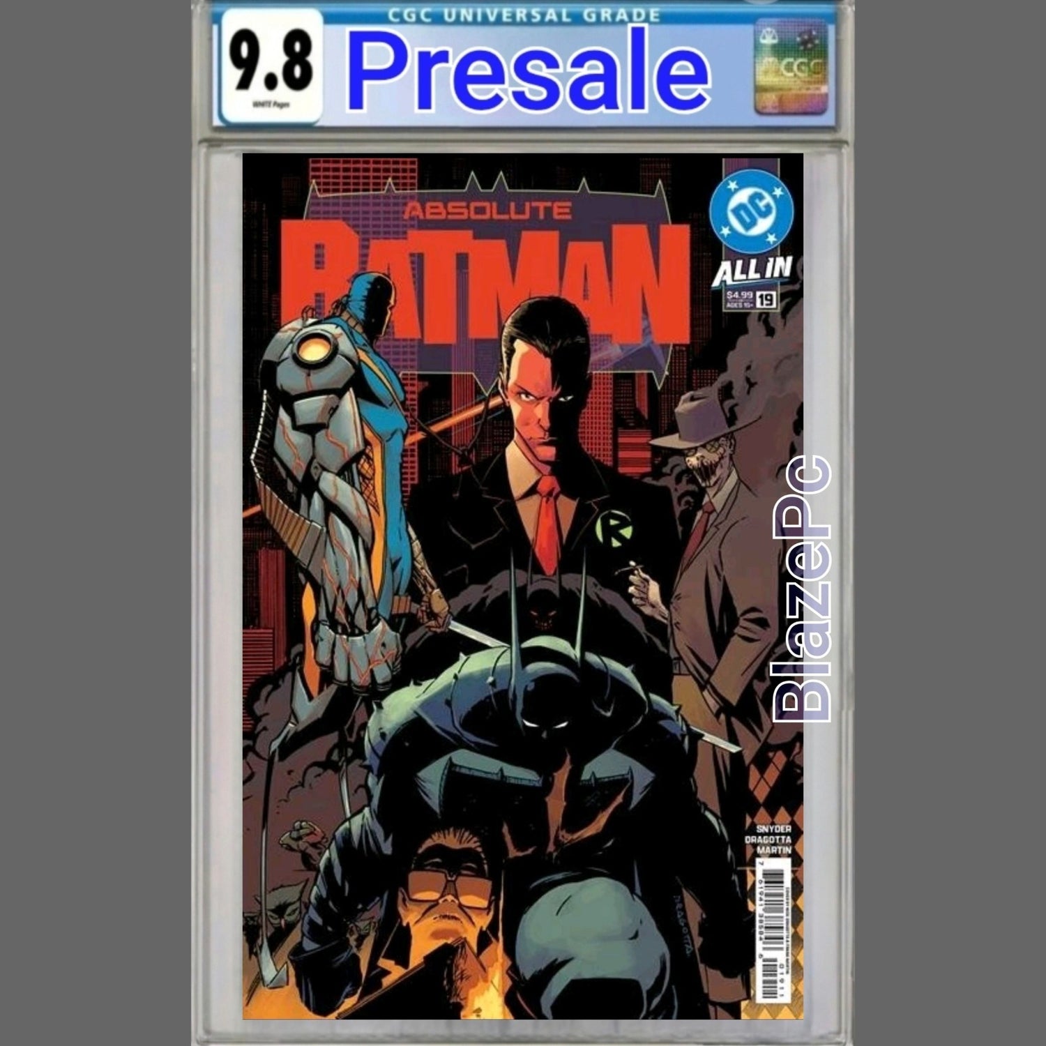 Absolute Batman #19 CGC 9.8 1st Print Cover A Nick Dragotta Scarecrow PRESALE