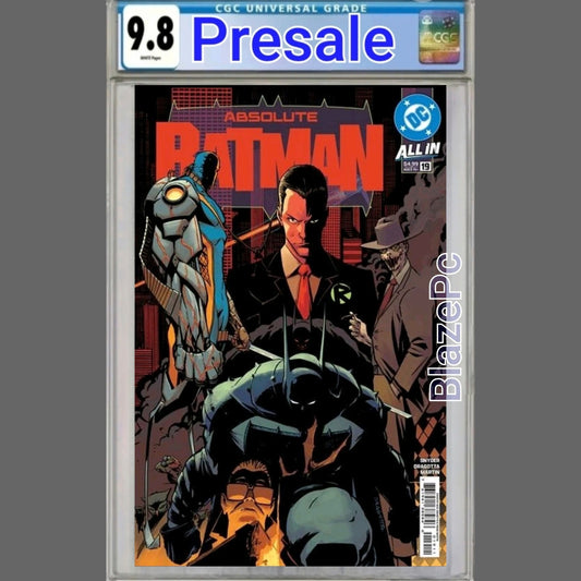 Absolute Batman #19 CGC 9.8 1st Print Cover A Nick Dragotta Scarecrow PRESALE
