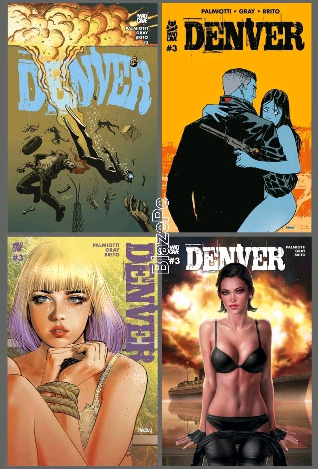 Denver #3 Cover A B C D Variant Set Options Mad Cave Studios 2026 Presale 10/28