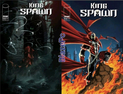 King Spawn #53 Cover A B Variant Set Options Image Comics 2026 Presale 3/11