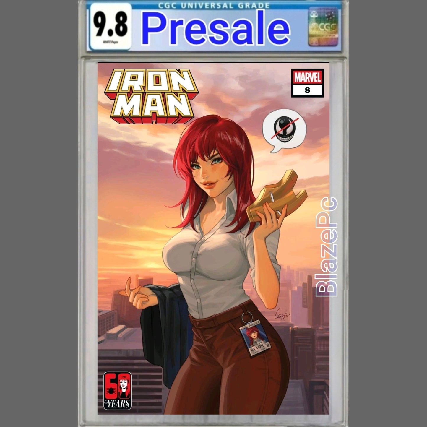 Iron Man #8 CGC 9.8 Leirix Mary Jane Watson Variant Marvel Comics 2026 PRESALE