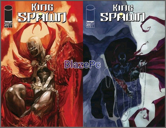 King Spawn #49 Cover A B Variant Set Options Image Comics 2025 Presale 9/10